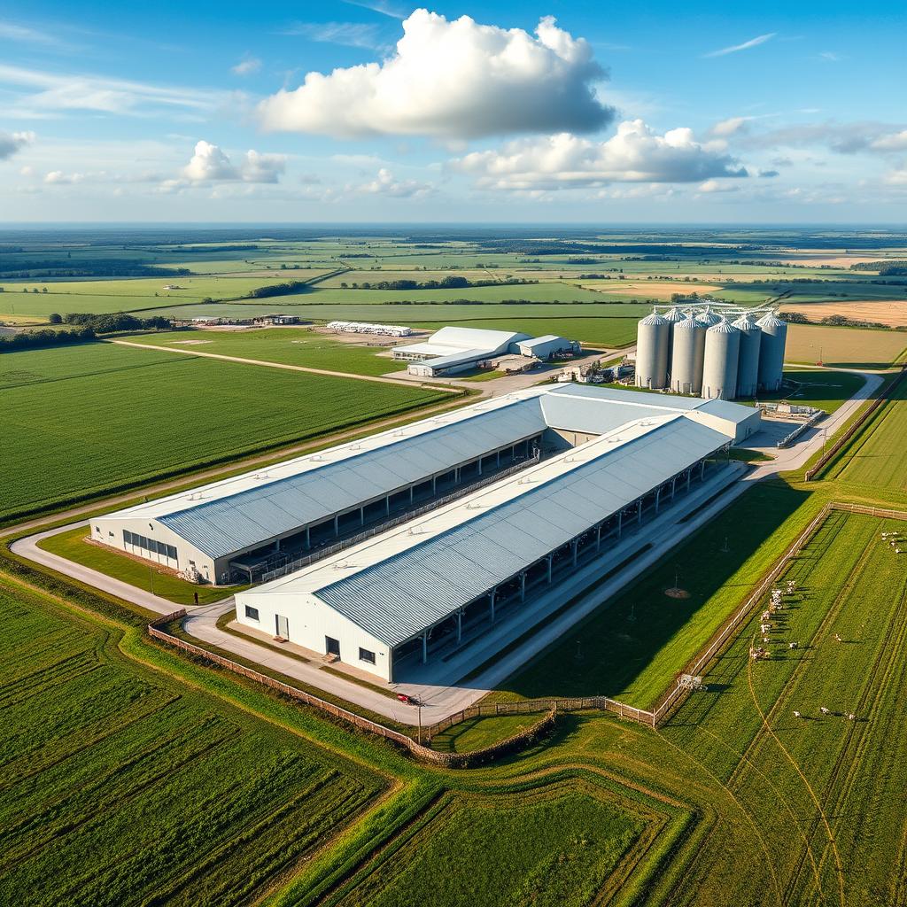 Industrial coating contractor spray-applying protective coating on steel structure